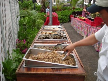 Hawaii Luau food